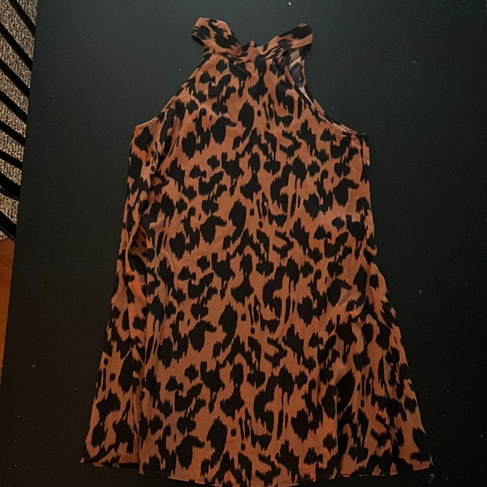 Animal Print Dress, Size Small
